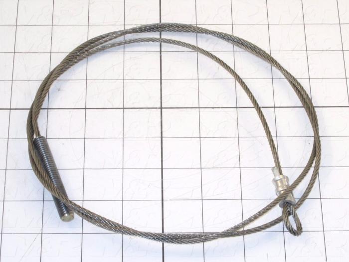 PEEL ROPE ASS'Y 62.5"LG.