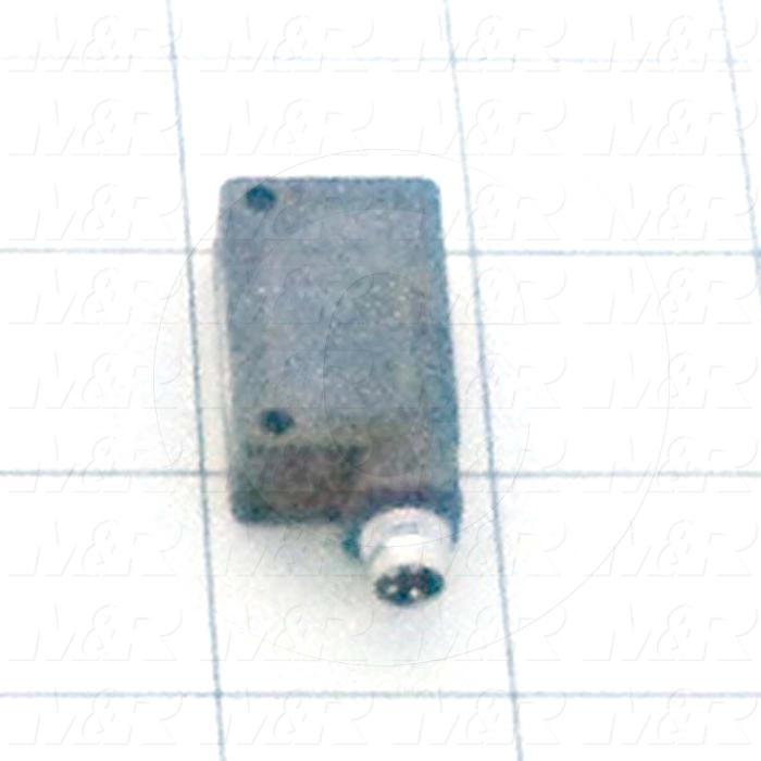 Photoeletric Sensor, 4mm threaded, Retro-reflective, 8mm-2.5m Sensing Range, Dark On, NPN