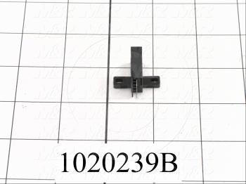 Photoeletric Sensor, Micro, T-shaped, Slot, Through-Beam, 5mm Sensing Range, Light On, NPN, 24VDC