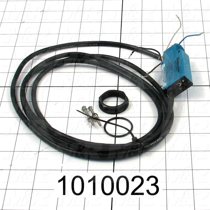 Photoeletric Sensor, Receiver, 4mm threaded, Through-Beam, 30.4m Sensing Range, 30VDC