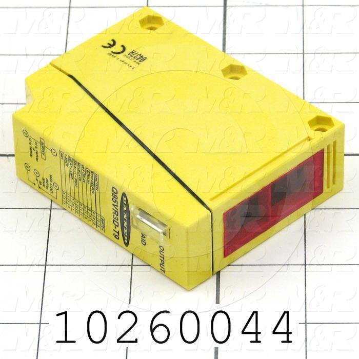 Photoeletric Sensor, Rectangular, Diffuse, 250mm Sensing Range, SPDT Relay, 24-240VAC/12-240VDC