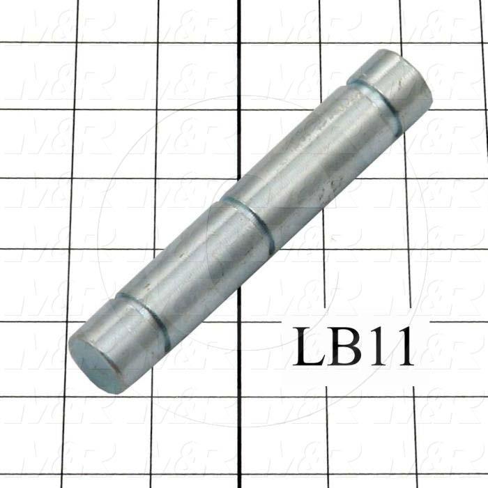 Pin, Clevis Pin, 0.242" Diameter, 1.406" Overall Length, Steel Material, Cadmium Finish