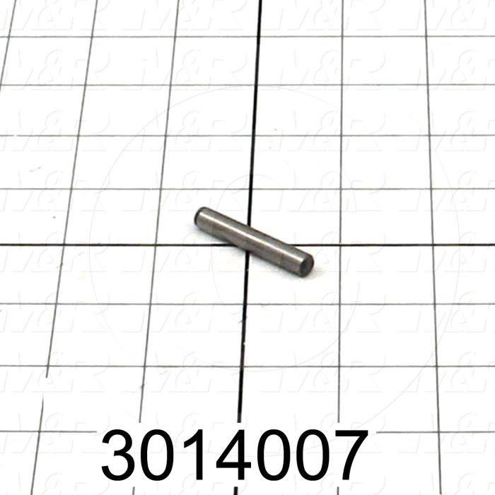 Pin, Dowel Pin, ANSI, 0.25 in. Diameter, 1.50 in. Overall Length, Alloy Steel Material