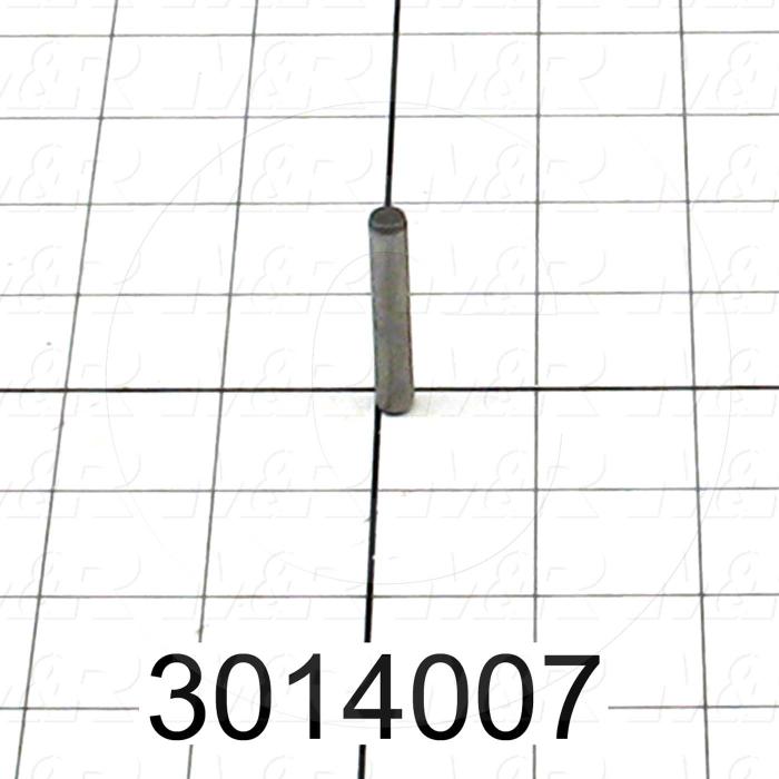 Pin, Dowel Pin, ANSI, 0.25 in. Diameter, 1.50 in. Overall Length, Alloy Steel Material