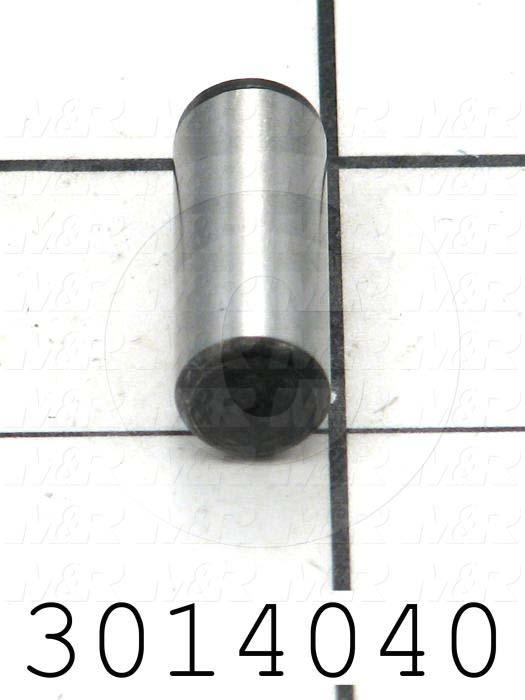 Pin, Dowel Pin, ANSI, 0.375" Diameter, 1.00" Overall Length, Alloy Steel Material