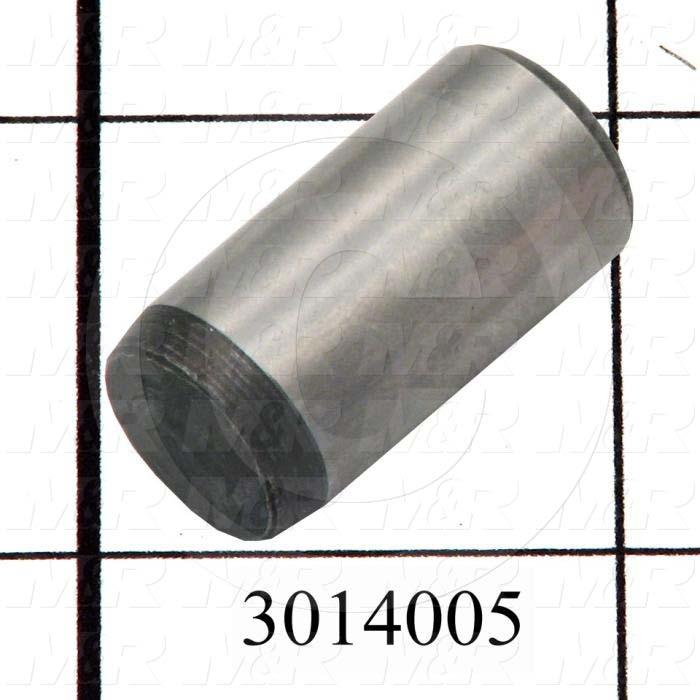 Pin, Dowel Pin, ANSI, 0.50 in. Diameter, 1.00" Overall Length