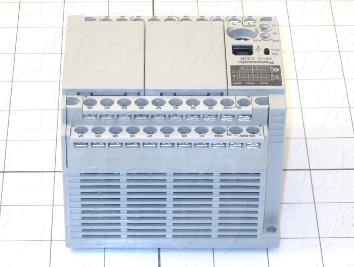 PLC, AFPX, 30 I/O, 16 Inputs, 14 Outputs, 32K, 100-240VAC