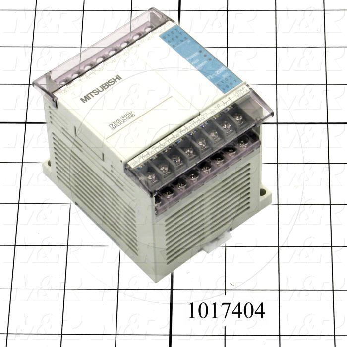 PLC, FX1S, 20 I/O, 12 Inputs, 8 Outputs, Relay