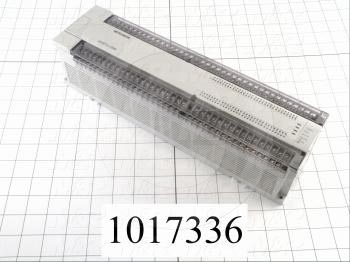 PLC, FX2N, 128 I/O, 64 Inputs, 24VDC Sink/Source, 64 Outputs, Relay