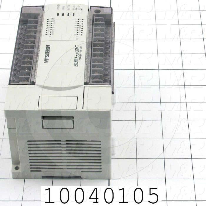 PLC, FX2N, 32 I/O, 16 Inputs, DC Sink In, 16 Outputs, Transistor Sink Out