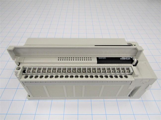 PLC, FX3U, 64 I/O, 32 Inputs, DC, 32 Outputs, Relay, 100-240VAC