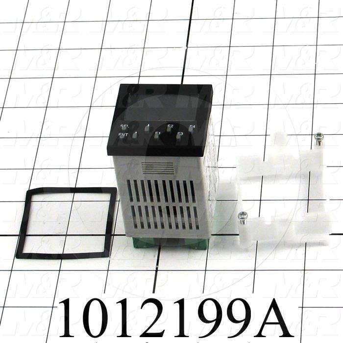 PLC/HMI Controller, 24VDC, 6 DC Inputs, 5 NPN Transistor Outputs, 2 Thermocouple Input, 1 Relay Output(s), RS485, Modbus DT9000