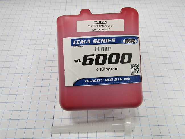 Polaris - Direct to Garment (DTG), M&R Brand, 5 kg Size, DTG Red Ink