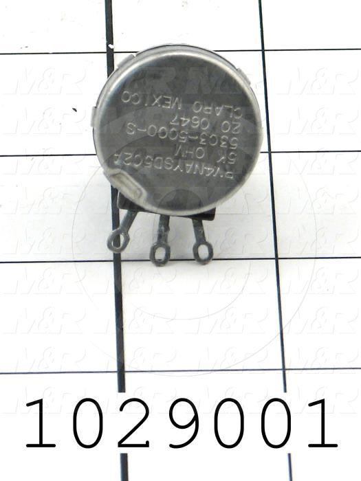 Potentiometers, 1K Ohm Resistance, 2W