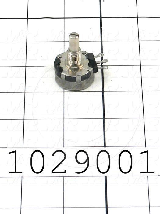 Potentiometers, 1K Ohm Resistance, 2W