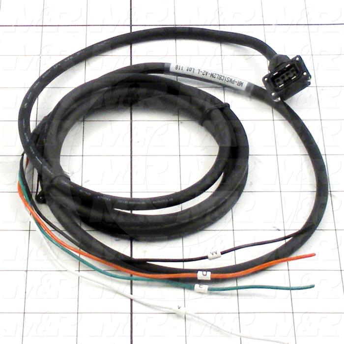 Power Cable, AC, For Servo Motor, MP/KP, 5m