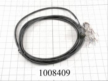 Power Cable, For Servo Motor, HC-KFS73K, 2m