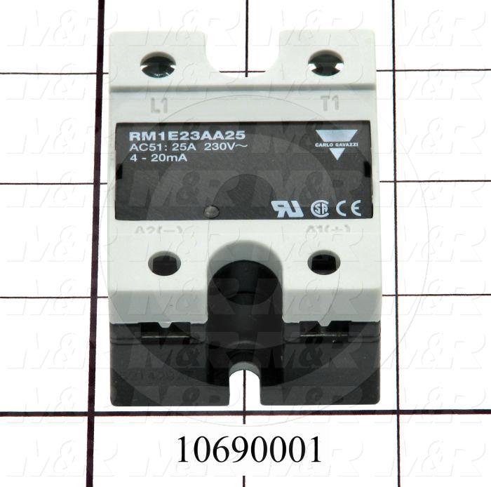 Power Controllers, Phase Controller, Single Phase, 25A, Analog Input Potentiometer