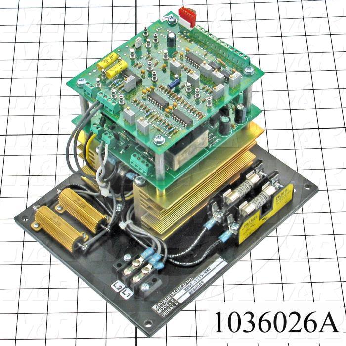 Power Controllers, SCR Power Controller, Single Phase, 120VAC, 15A, Fused