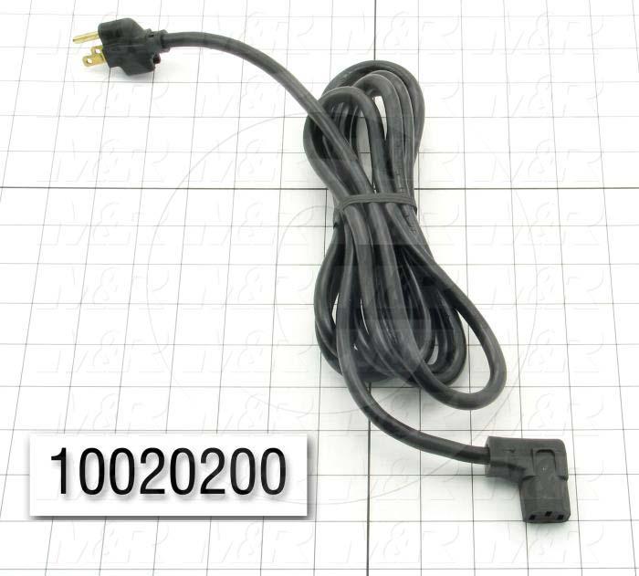 Power Cord, 9' 10", 3 Conductors