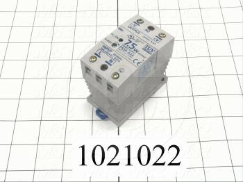 Power Supply, 100-240VAC Input Voltage, 0.17A Input Current, 7.5W, 24VDC Output Voltage, 0.3A Output Current