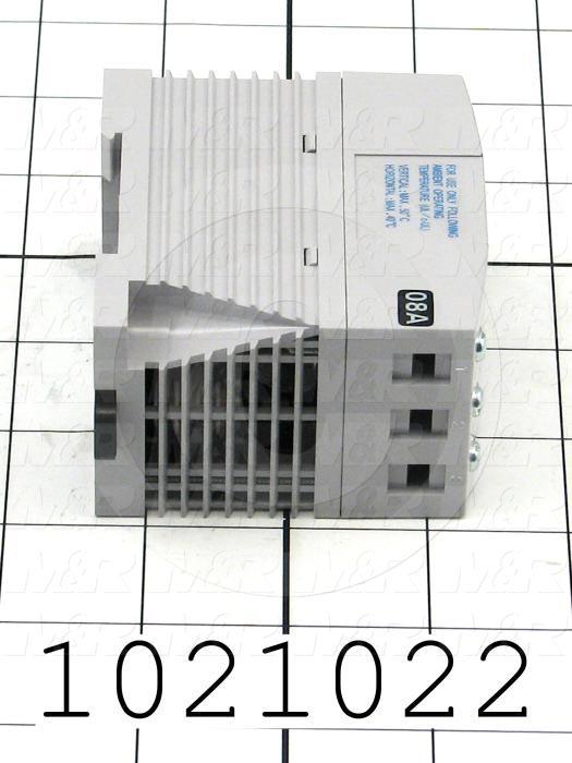 Power Supply, 100-240VAC Input Voltage, 0.17A Input Current, 7.5W, 24VDC Output Voltage, 0.3A Output Current