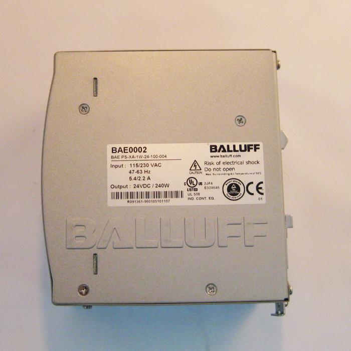 Power Supply, 115-230VAC Input Voltage, 5.4-2.2A Input Current, 24VDC Output Voltage, 10A Output Current, For Use With UV LED