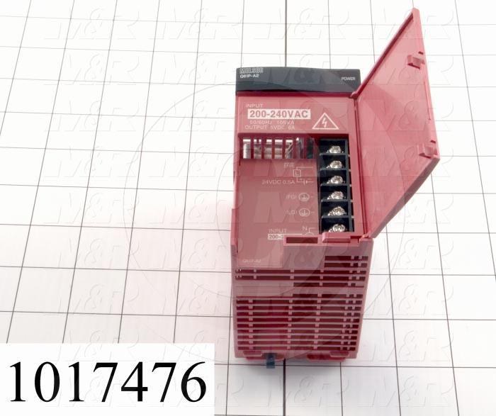 1017476 Power Supply for PLC, Q Series, 200240VAC Input Voltage