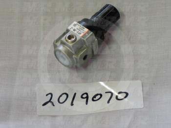 Pressure Regulator, 1.0 MPa Max. Pressure, M5 Port In, Panel Mounting, M5 Port Out