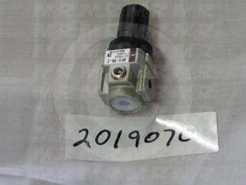 Pressure Regulator, 1.0 MPa Max. Pressure, M5 Port In, Panel Mounting, M5 Port Out