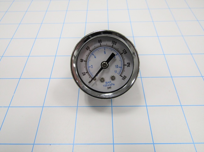 Pressure Regulator, 300 Psi Max. Pressure, 1/4" PTF Port In, Bracket Mounting, With Gauge