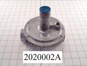 Pressure Regulators/Switches, Thread Size 1" NPT, Max. Pressure 2.0 Psi, Pressure Range 7-10"wc