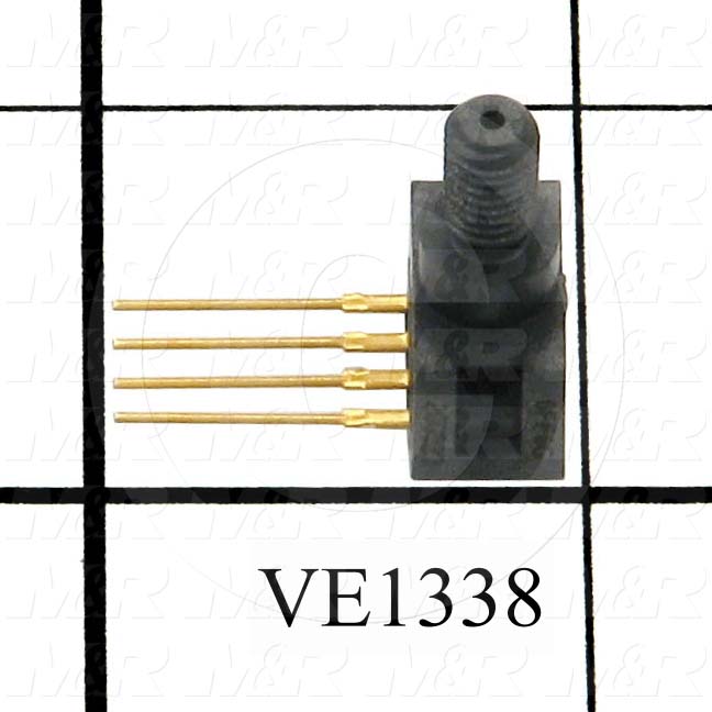 Pressure Sensor, 0 ~ 100 PSI, 0-100mV Output, 10V