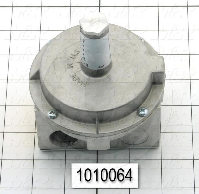 Pressure Switch, 0.1" WC Minimum Pressure, 4" WC Maximum Pressure
