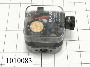 Pressure Switch, 0.4" WC Minimum Pressure, 4" WC Maximum Pressure