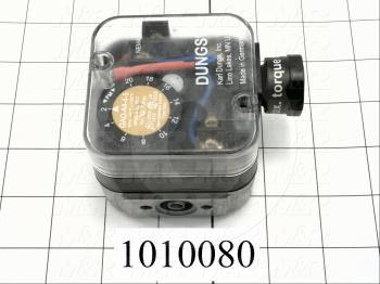 Pressure Switch, 2" WC Minimum Pressure, 20" WC Maximum Pressure