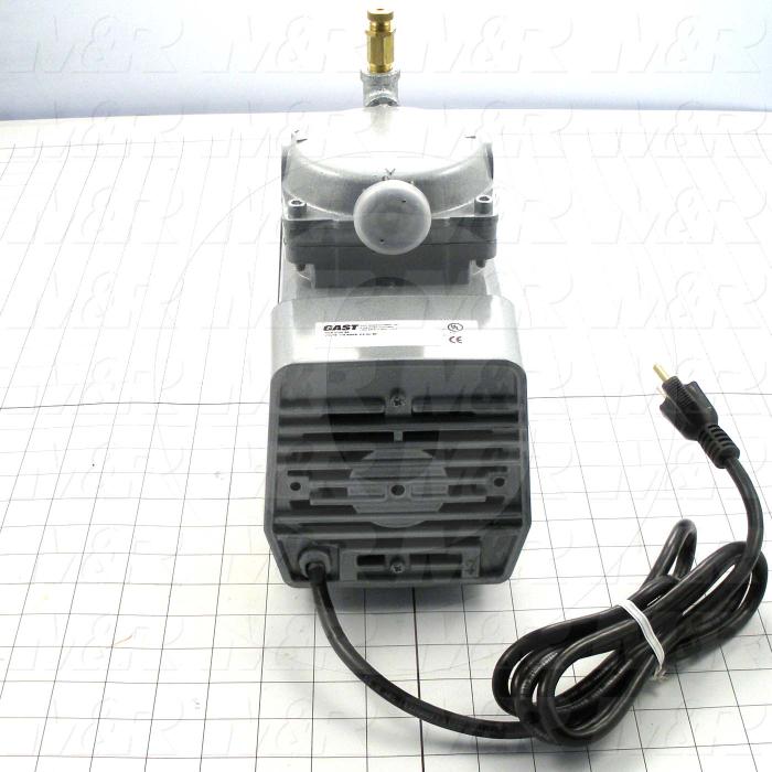 Pump, Type: Electromechanical, Max. Vacuum: 25.5"Hg, Note: This Is A Vacuum Pump Assembly