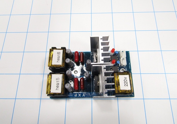 QUARTZ BULBS BOARD, 2 CHANNELS
