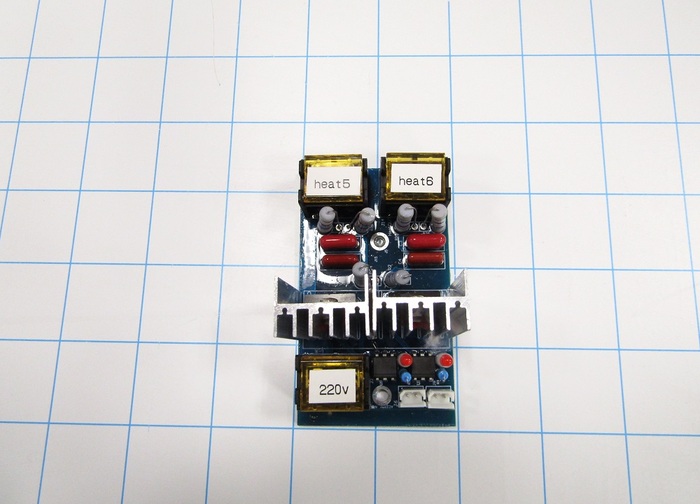 QUARTZ BULBS BOARD, 2 CHANNELS