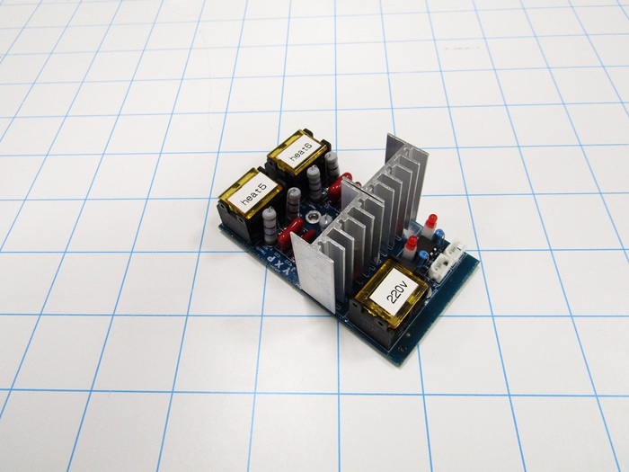 QUARTZ BULBS BOARD, 2 CHANNELS