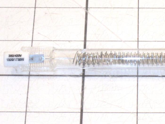 Quartz, Curing Length 17.5", 380VAC, 1500W, Total Length 19.59", Instant On