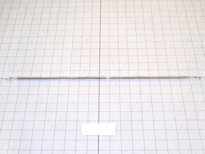 Quartz, Curing Length 17.5", 380VAC, 1500W, Total Length 19.59", Instant On