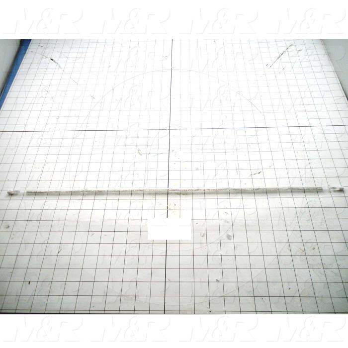 Quartz, Curing Length 24", 415VAC, 1500W, Filament Length 24.25", Total Length 27.25", Instant On