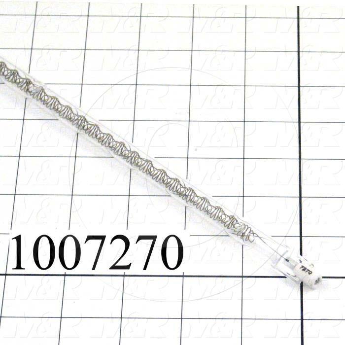 Quartz, Curing Length 36", 240VAC, 2000W, Filament Length 36.25", Total Length 39.25", Instant On