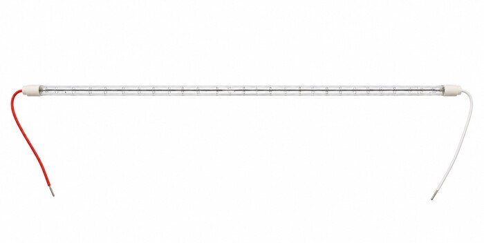 QUARTZ TUBE, 500W, 730MM, HOOD