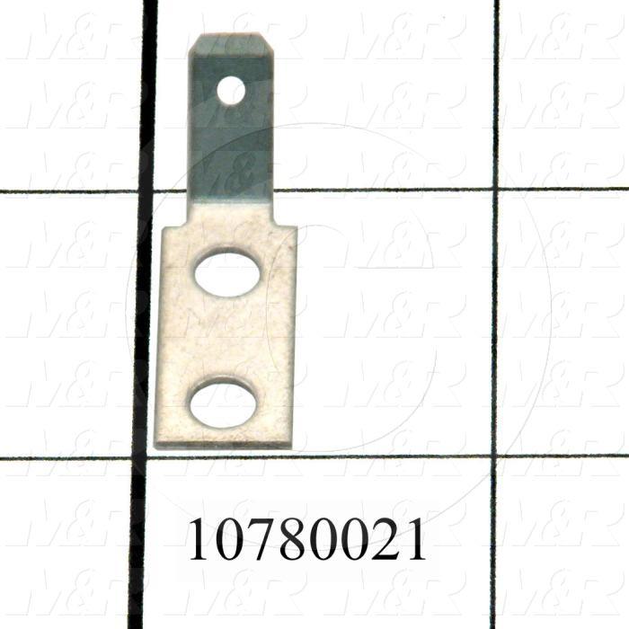 Quick Connect, Half 45 Degree, Double Rows, 0.250"