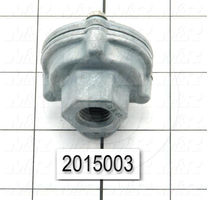 Quick Exhaust, 1/8" NPT Port In, 1/4" NPT Port Out