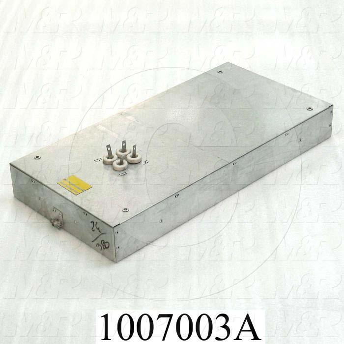 Radiant Panel, Dimension 12"x24", 2448W, Voltage 380VAC, 1-3 Phase