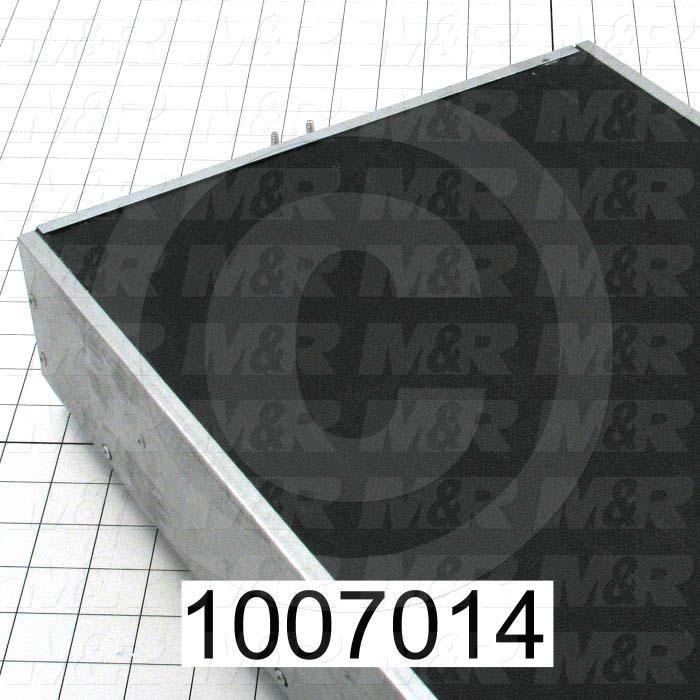 Radiant Panel, Dimension 12"x72", 7344W, Voltage 208VAC, 1-3 Phase