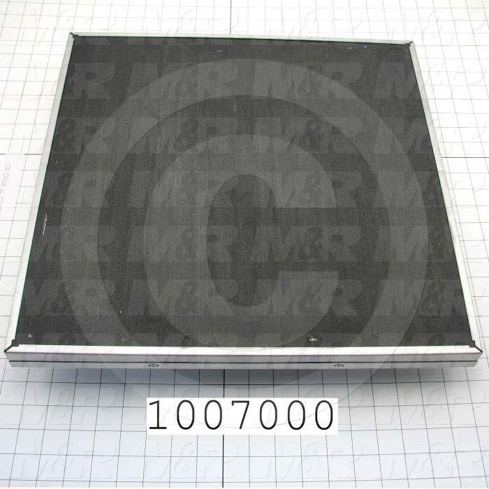 Radiant Panel, Dimension 18"x18", 3240W, Voltage 208VAC, 1-3 Phase